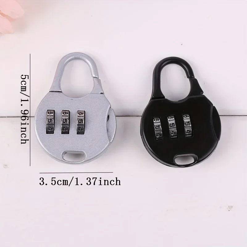 Secure Travel Combination Lock with Zinc Alloy – Anti-Theft Padlock