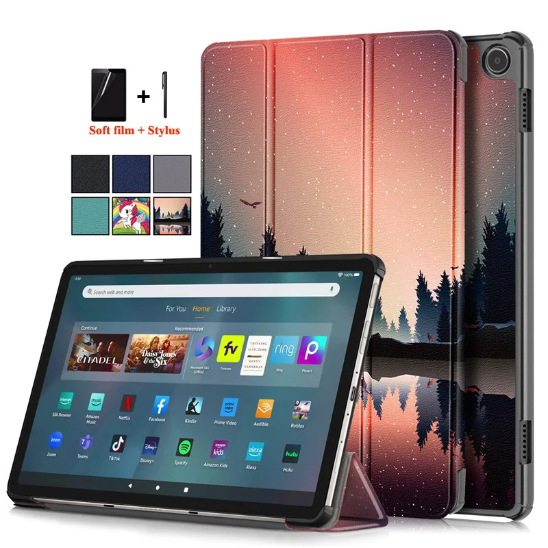 

For Funda Fire Max 11 Max11 2023 Case Cover PU Leather Magnetic Protective Shell for Amazon Fire Max 11 Inch 2023 Tablet Case