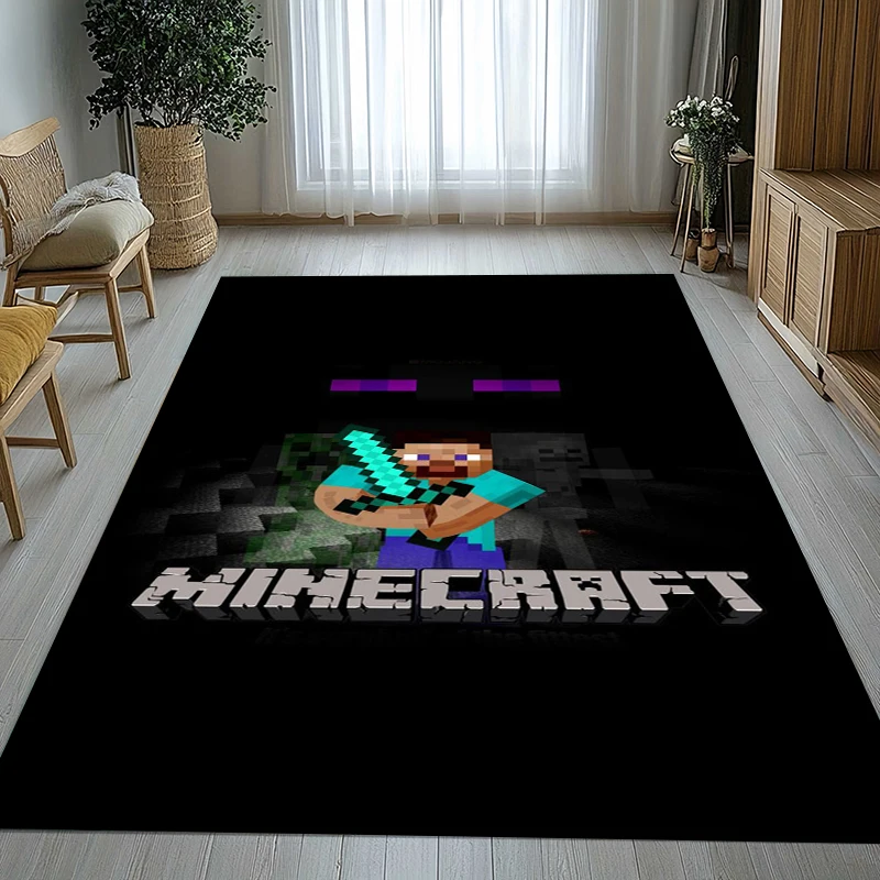 Pixel Game Area Rug 4