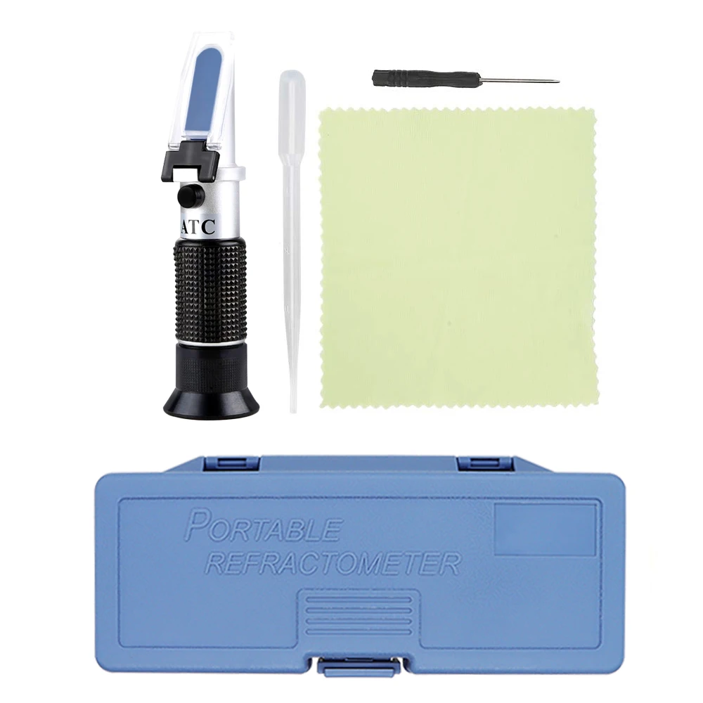 Antifreeze Refractometer Ethylene Propylene Glycol 1-1.4 Freezing Point Tester