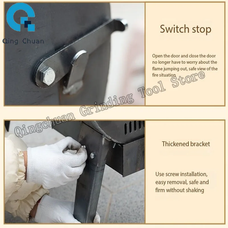 Firewood Stove Home Camping Heating Stove Commercial Smokeless Cooking