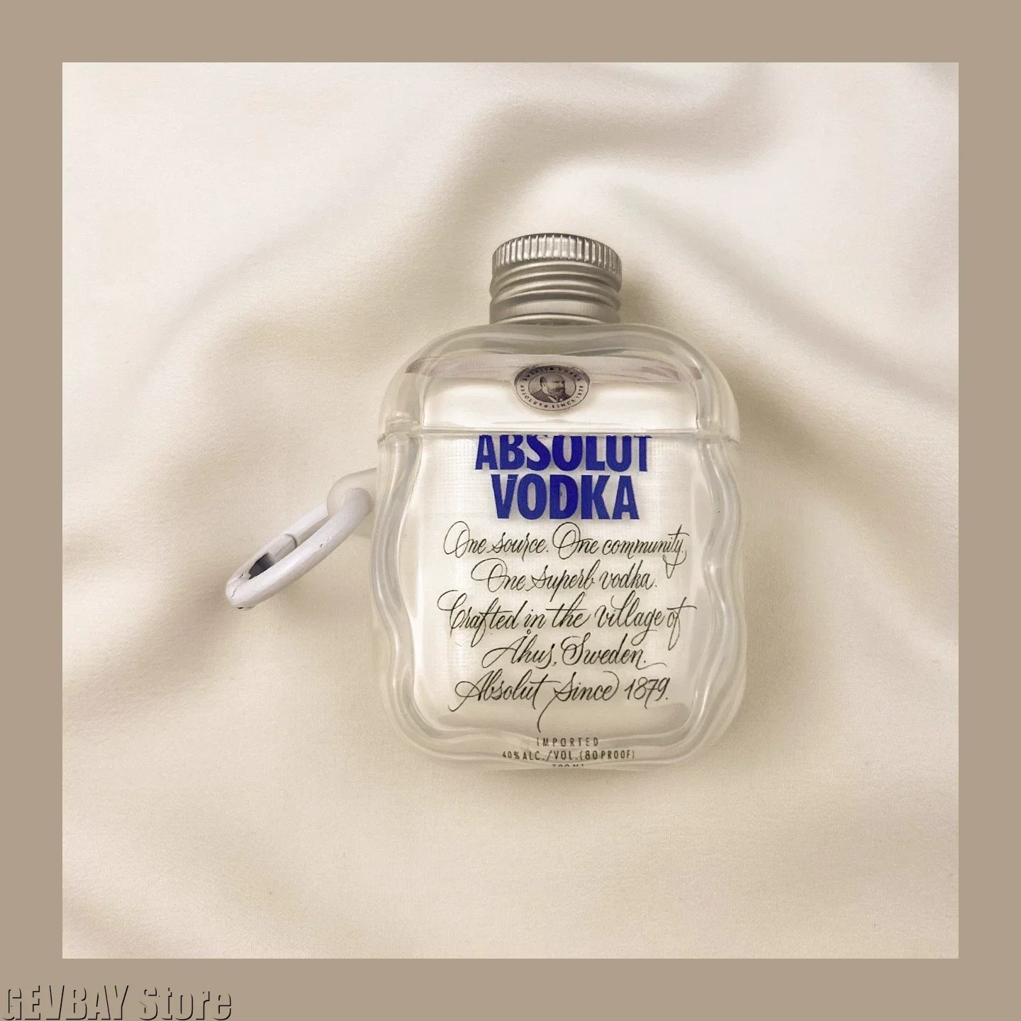 Premium Vodka-Inspired AirPods Case