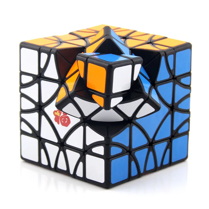 MF8 Grilles II V2 Strange-Shape Magic Cube Twisty Puzzle Stickerless Black Original Plastic Body Limited Version Hexahedron Toy 3