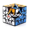 MF8 Grilles II V2 Strange-Shape Magic Cube Twisty Puzzle Stickerless Black Original Plastic Body Limited Version Hexahedron Toy 3