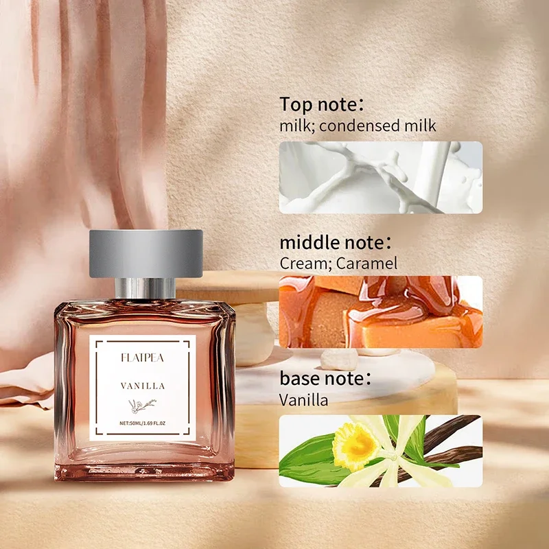 French Vanilla Cream Eau De Cologne Unisex Lasting Fragrance_voghion.com