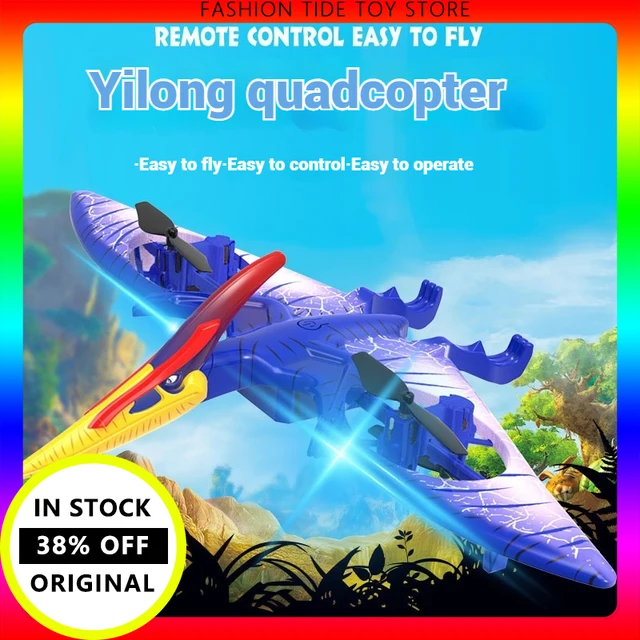 Mini Drone Dinosaur Remote Control Aircraft 2.4g Radio Control Helicopter Pterosaur Drone Rc Plane Kids Flying Birthday Toys 1
