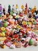 Cute New1:12 Miniature Dollhouse Supermarket Food Snacks Mini Cake Wine Drink for Blyth Barbies BJD Doll Kitchen Accessories 5