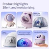 220mL Space Capsule Air Humidifier USB Plug in Rechargeable Mist Aromatherapy Water Diffuser 7 Colors Atmosphere Light 3