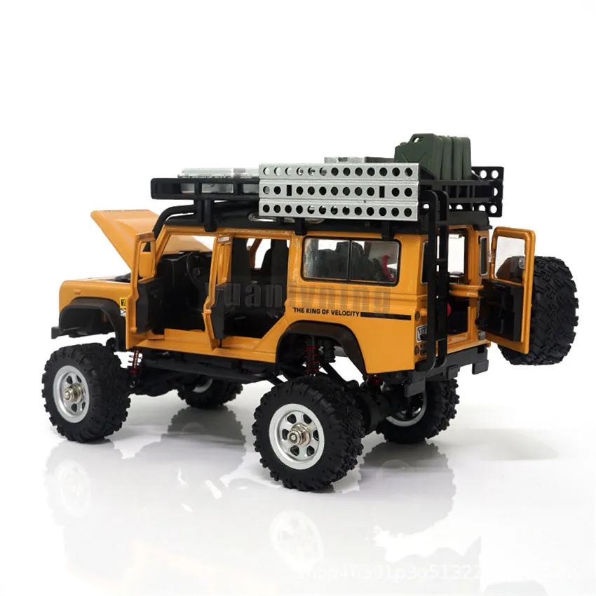 Alloy Mini Simulation RC Car 1/28 Remote Control  Powerful Torque 2.4G Off-Road Climbing Crawler Vehicle Toys For Children Gift 2