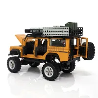 Alloy Mini Simulation RC Car 1/28 Remote Control  Powerful Torque 2.4G Off-Road Climbing Crawler Vehicle Toys For Children Gift 2