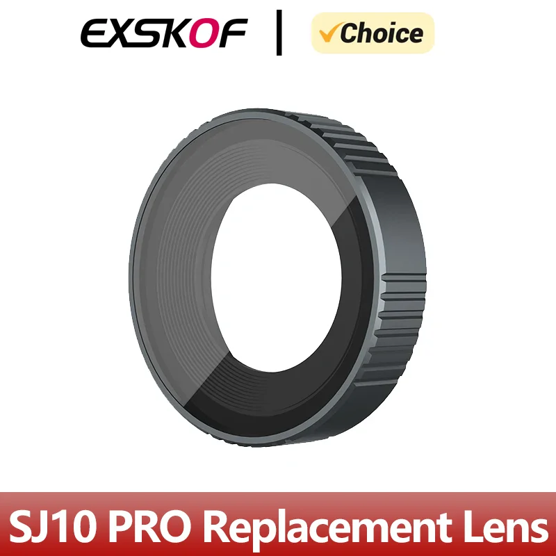 Сменный объектив EXSKOF SJ10 PRO для SJCAM SJ10X SJ10 PRO, аксессуар с двойным экраном для экшн-камеры