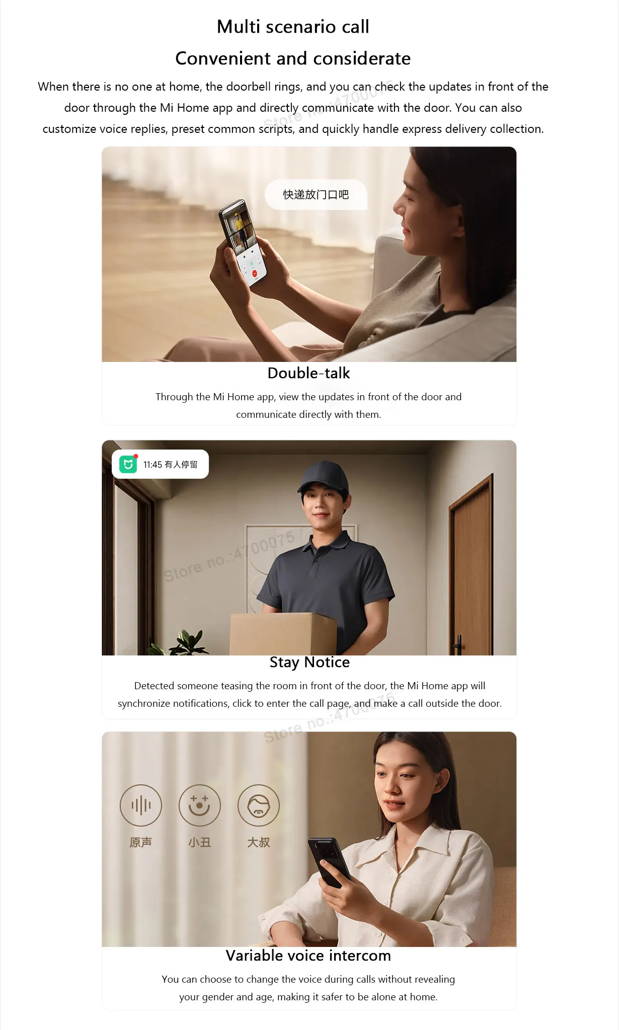 Xiaomi Smart Doorbell 4 description image 12