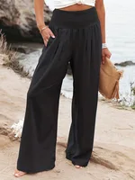 New Spring Women's Casual Pants, Casual Style, Comfortable Mid Waist Long Pants for Women - Image 6