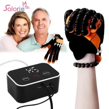 USB Hand Massage Device Finger Function Exercise Rehabilitation Robot Gloves For Stroke Hemiplegia Cerebral Infarction Trainer