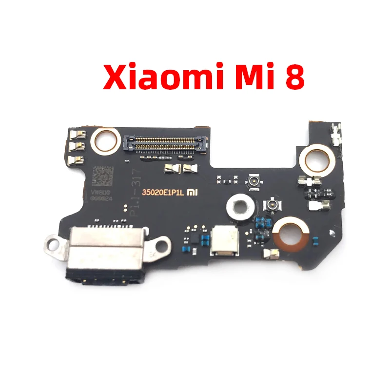 Original For xiaomi Mi 8 Dock Connector USB Charger Charging Port Flex Cable Board Replacement