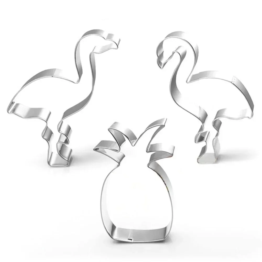 Cookie Cutter Baking Mold Flamingo Pineapple Shape