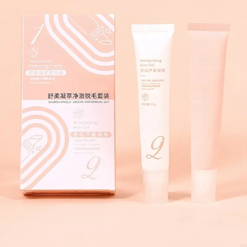 20g Body Hair Removal Cream with Spatula Applicator,Gentle Formula,Safe for Sensitive Skin Facials Hair Removal Cream X7XA