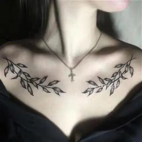 80 Most Beautiful Collarbone Tattoos for Women Inspiration and Ideas   Your Classy Look