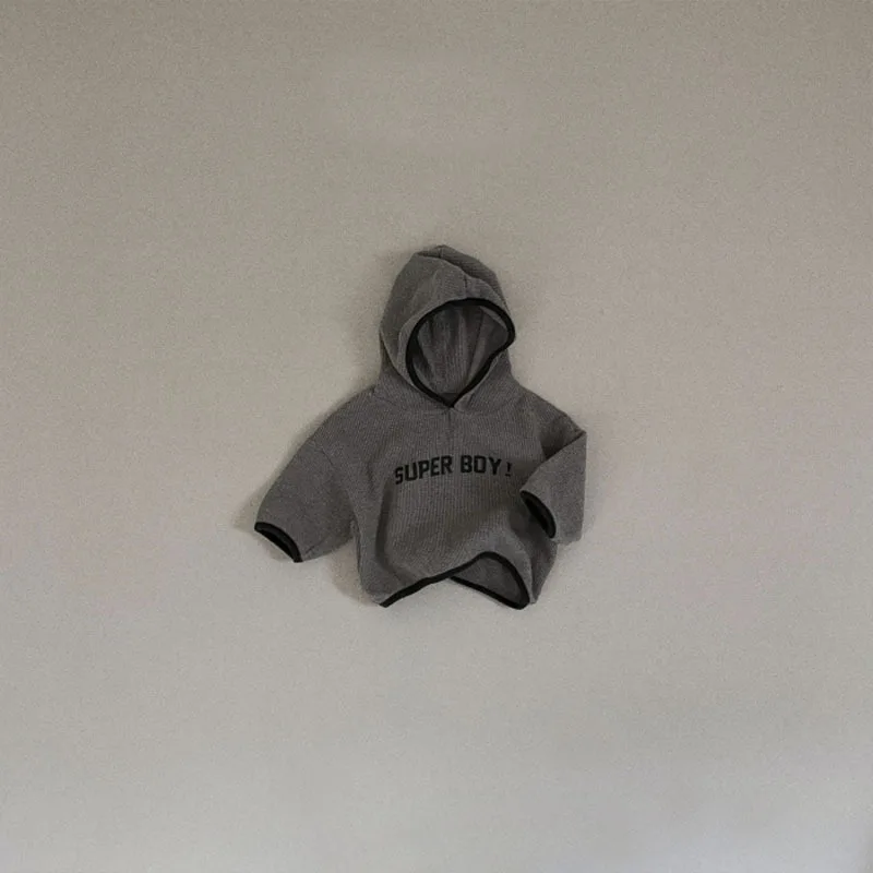 Children Sweatshirt Fashion Letter Print Baby Boy Long Sleeve Hoodie Cotton Children Casual Hooded Sweatshirt New Kids Clothes Spring Boys Tops