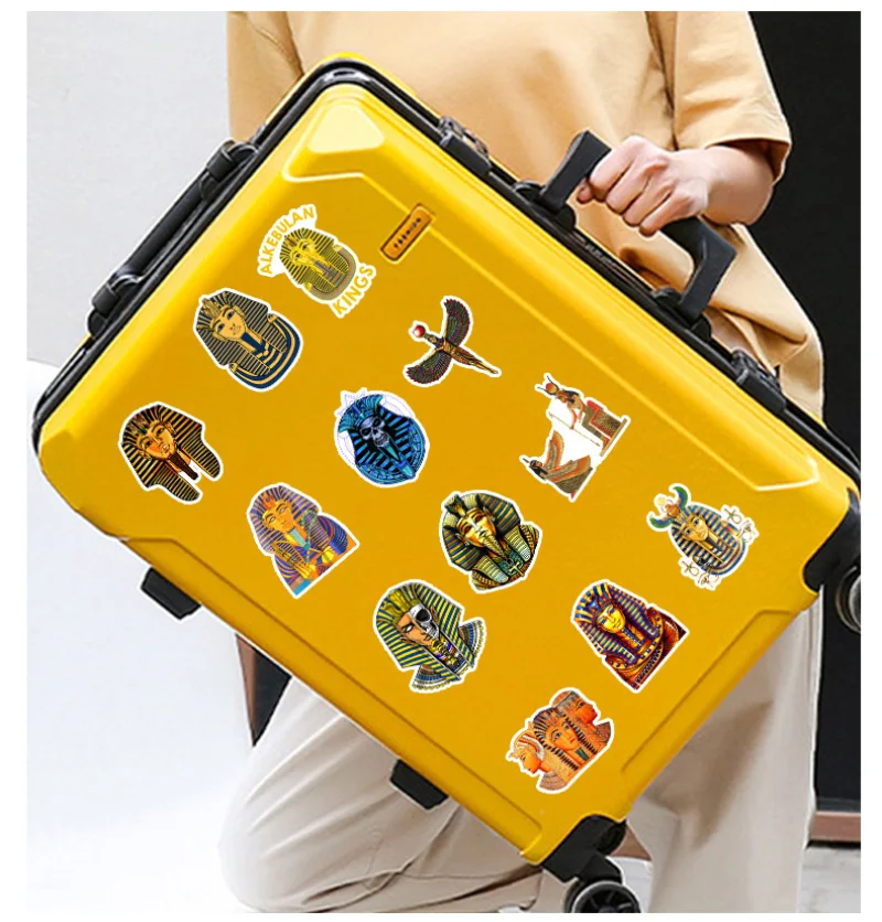 Pegatinas De Egipto , Juego De 50 Pegatinas Bonitas Para Coche, Portátil Piramides De Egipto