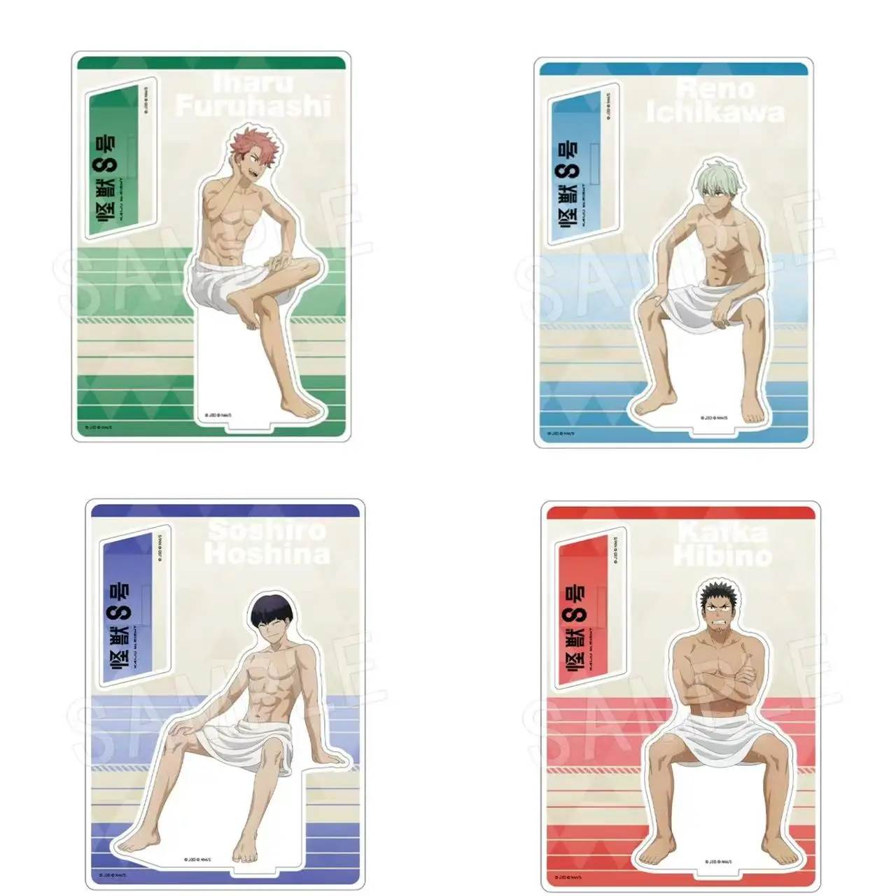 Аниме Soshiro Hoshina Kafka Hibino акриловая искусственная игра Kikoru Shinomiya Ichikawa Ashiro фигурка пластина Косплей игрушка подарок