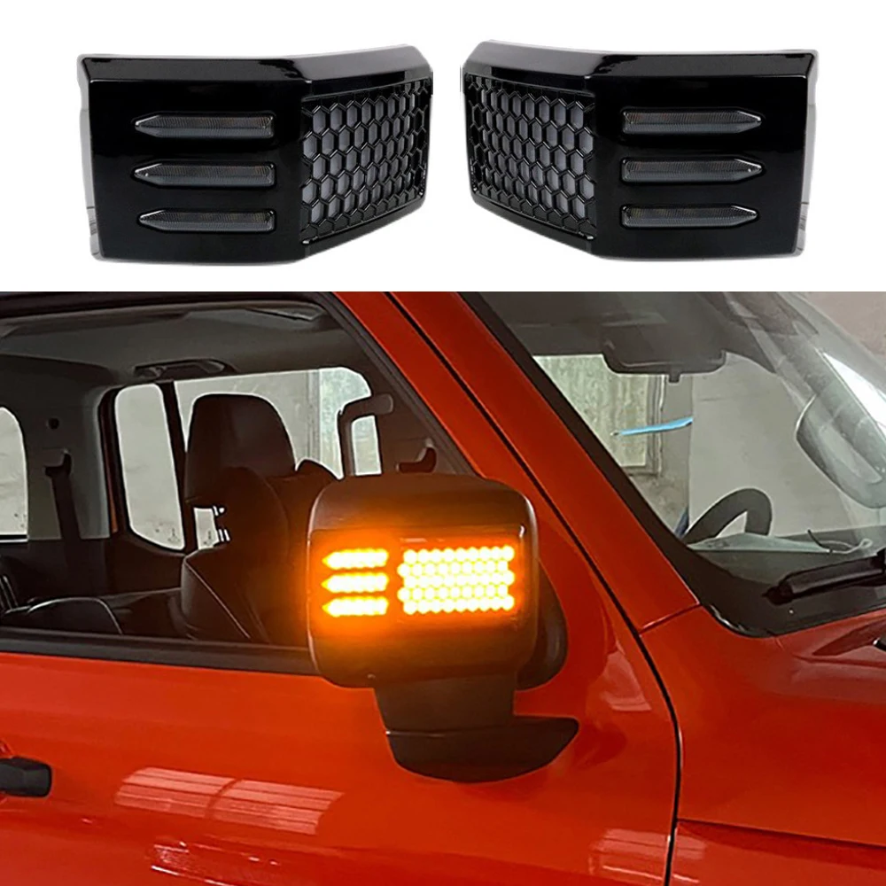 

Car LED Side Wing Rearview Mirror Indicator Blinker Repeater Dynamic Turn Signal Light Fit For Tank 300 2021-2024