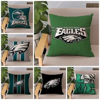 Philadelphia E-Eagles Cushion Cover 45x45 Cushions Covers Decorative Pillowcase for Living Room Home Decoration Accessories Sofa 1