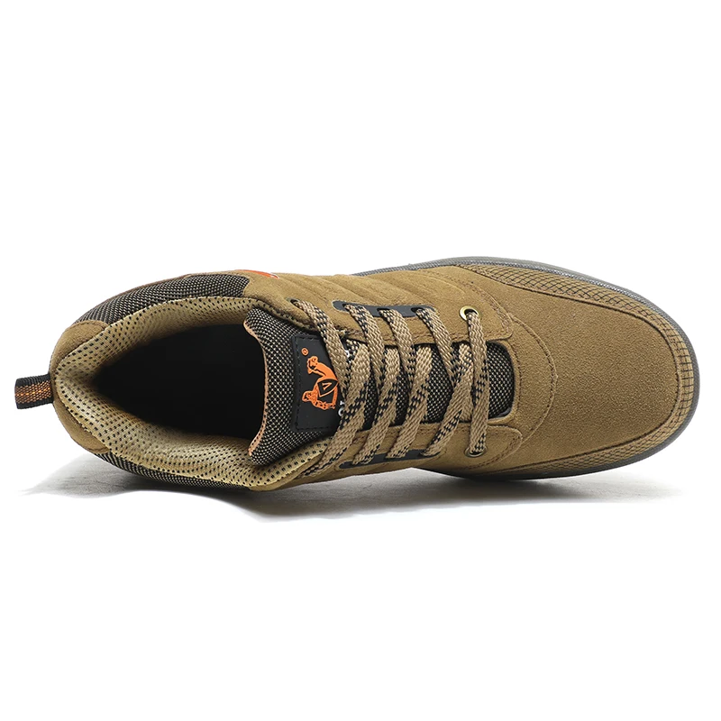 Men Outdoor Casual Flat Shoes Classic Style Hiking Shoes Wear Resisting Anti-Skid Walking Middle Aged Male Jeans Footwear Winter 5