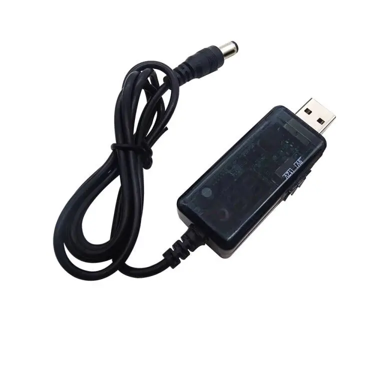 Universal USB Boost Converter with Adjustable Voltage Output and 3.5x1.35mm Connector