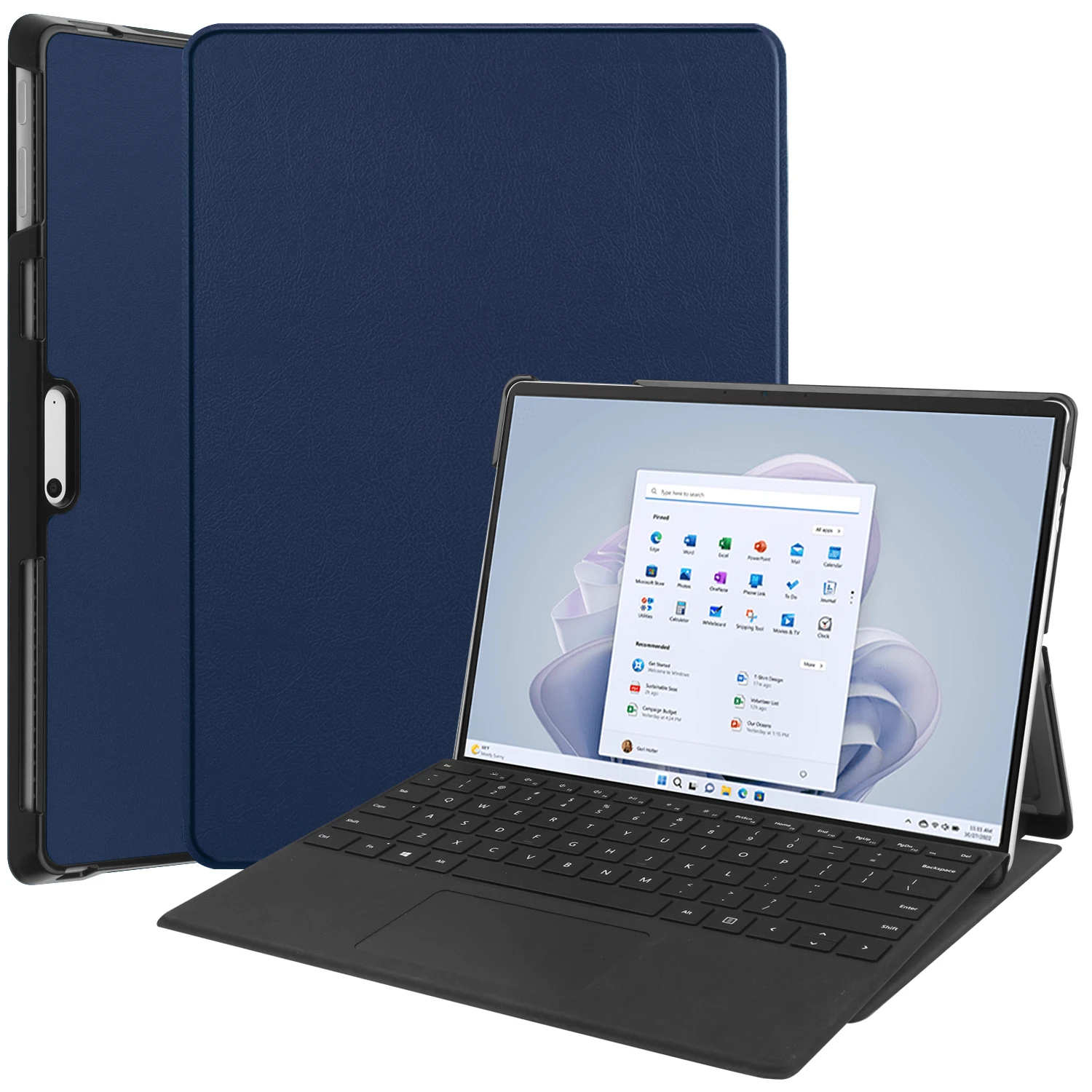 Premium PU Leather Flip Stand Protective Case
