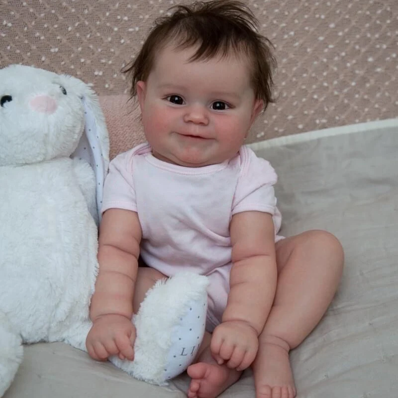

17 Inch Kit Levi Sleeping Reborn Baby Doll Kit Vinyl Baby Molds Blank Unpainted Unassembled Kit Handmade DIY Toy For Girls LOL