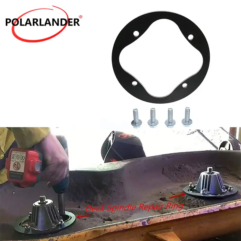

Deck Spindle Reinforcement Ring For Mower Deck Main Shaft MTD Troy Bilt RZT LT SLT LTX 918-04126A 918-0671B 1 Set LT SLT RZT