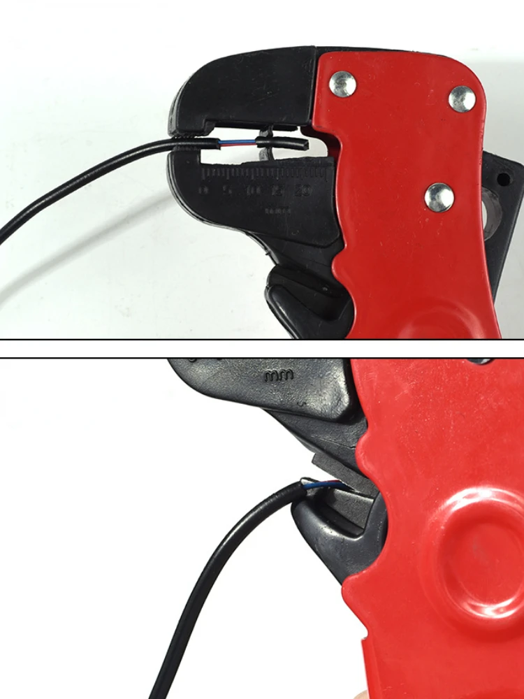 0.25-6.0mm Automatic Stripping Pliers Adjustable Cable Wire Stripper Duck Beak Pliers Wire Stripper Cable Cutting Crimping Tool