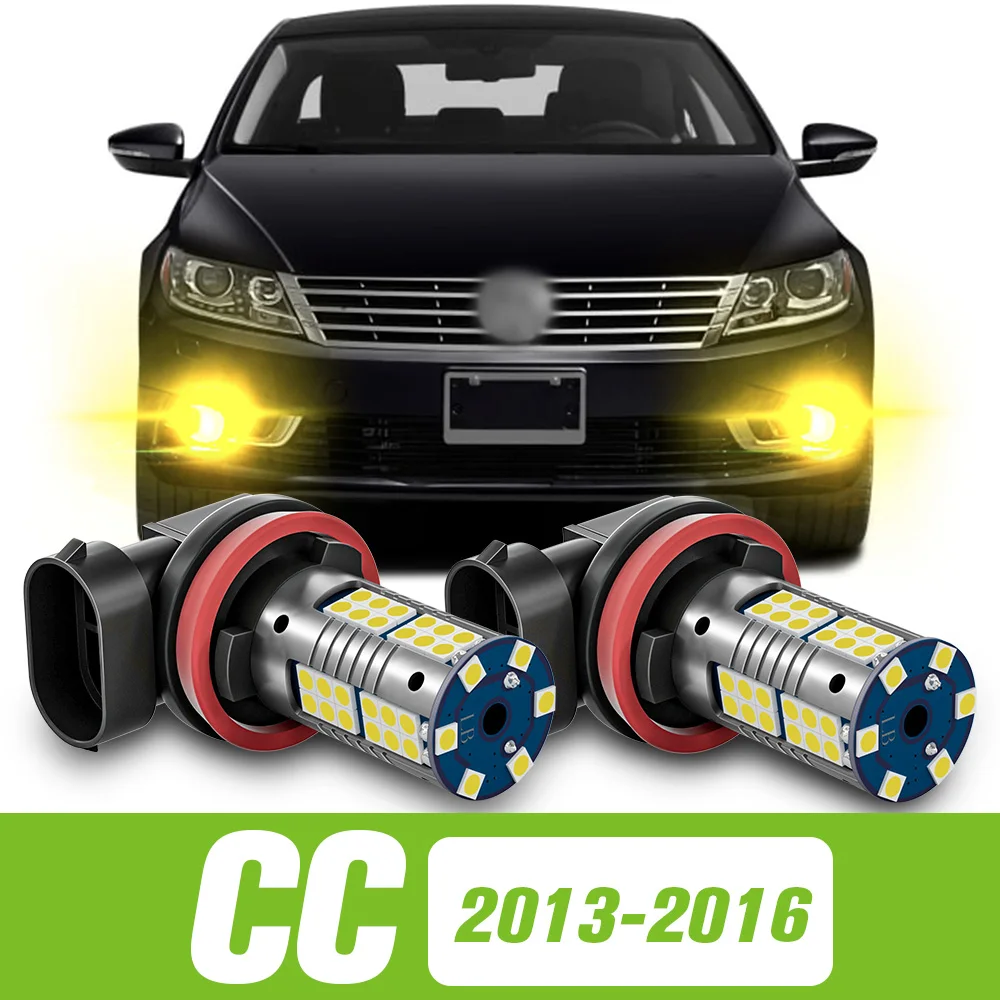 

2pcs For VW Volkswagen CC 2013 2014 2015 2016 LED Fog Light Accessories