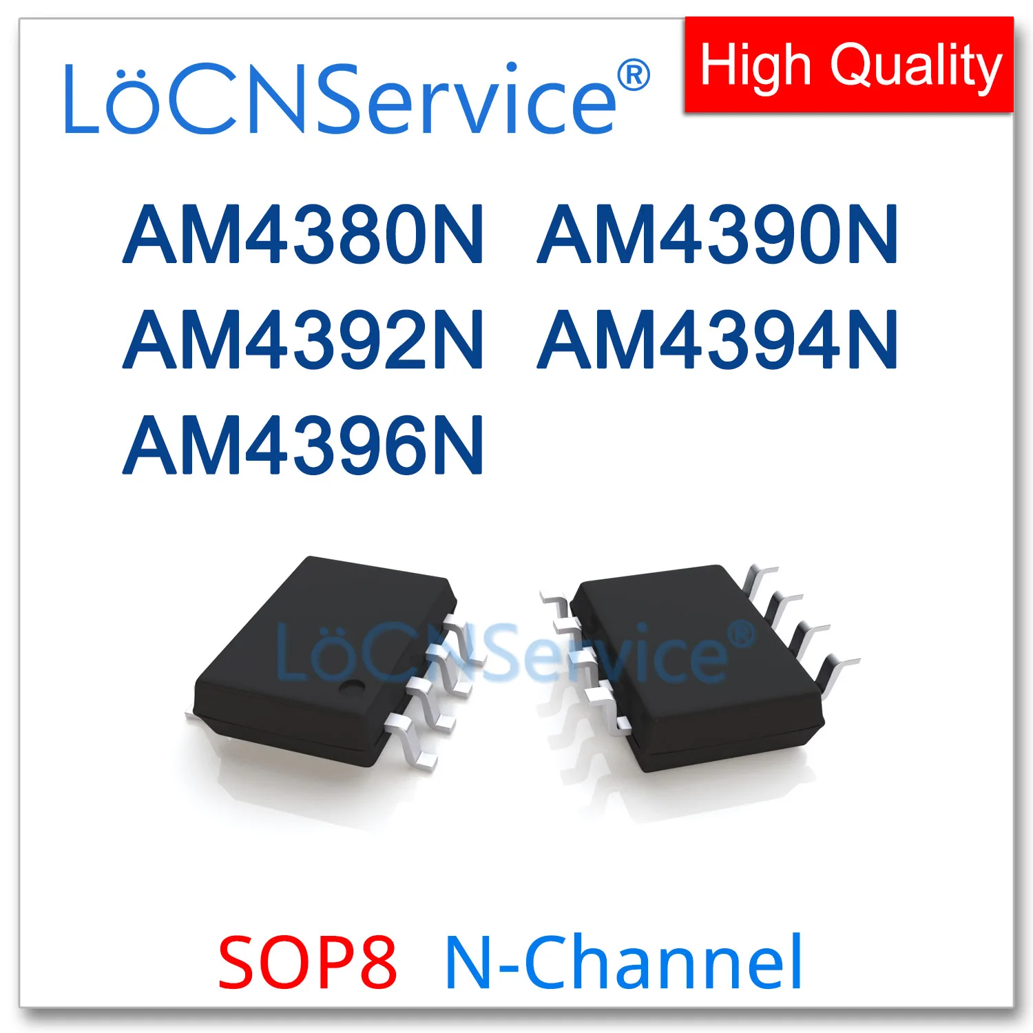 

LoCNService 50 шт. 500 шт. SOP8 AM4380N AM4390N AM4392N AM4394N AM4396N 4380 4390 4392 4394N-канал высокого качества AM