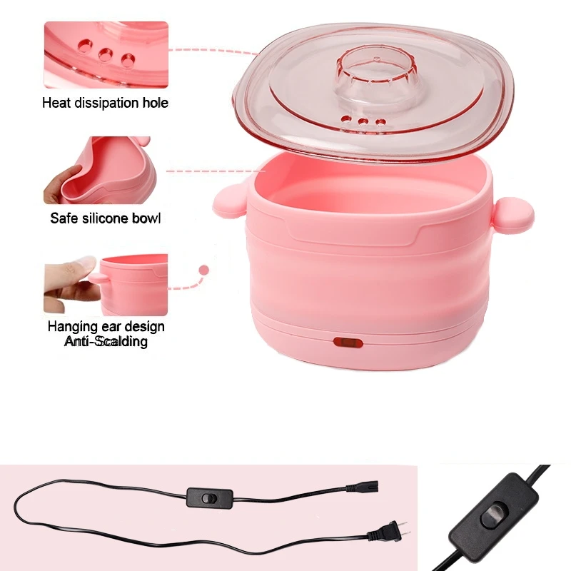 Hair Removal Kit Wax Melter with US Plug for Full Body Legs Face Eyebrow Bikini Hair Removal for Men and Women
