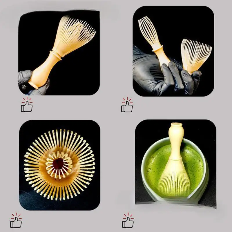 Resin Matcha Green Tea Brushes Matcha Whisk Chasen Brush Tools Matcha Green Tea Powder Whisk Tea Ceremony Brush Matcha Stirrer