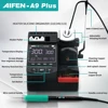 AIFEN A9 Plus  Soldering Station Compatible Soldering Iron Tip 210/245/115 Handle Control Temperature Welding Rework Station 5
