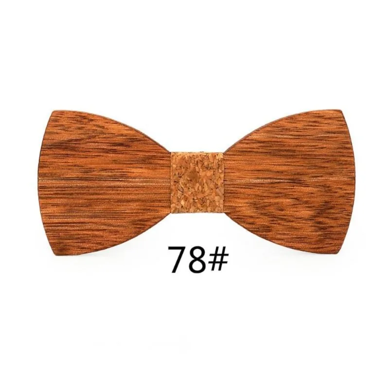Holzfliege für Herren, Holzfliegen, Party, Business, Schmetterlings-Krawatte, Party-Krawatten für Männer, Holzkrawatten – Detail 3