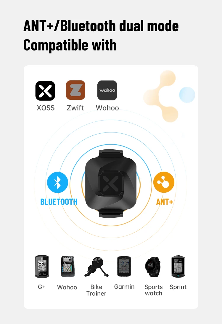 Senzor XOSS Vortex pripravený na inštaláciu