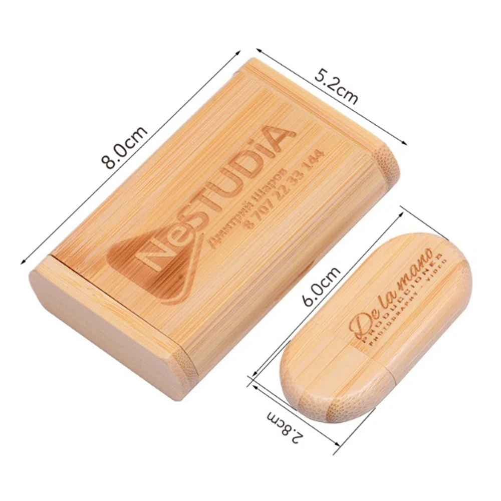 무료 맞춤 로고 메모리 스틱 128GB 창의적인 선물 펜 드라이브 64GB 나무 상자 USB 플래시 드라이브 32GB 블랙 펜드라이브 16GB U 디스크 8GB