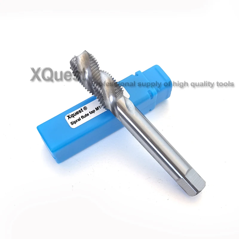 XQuest HSS 나선형 플루트 탭, 기계 오른손 미세 나사 탭, M12, M14, M16, M18, M20, M22, M24, M27, M30, M27X1, M30X2, M24X1.5