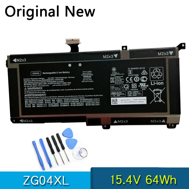 

Original Battery ZG04XL ZG06XL For HP ZBook STUDIO G5 EliteBook 1050 G1 L07045/L07046-855 HSTNN-1B8H/IB8I/IB8H/1B81 L07352-1C1