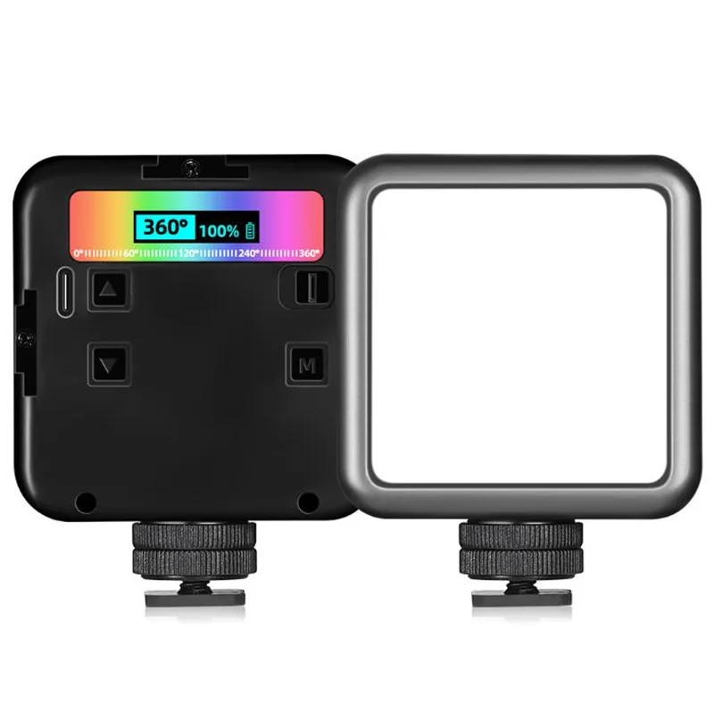 

RGB светильник для видеосъемки, светодиодная лампа для видеокамеры