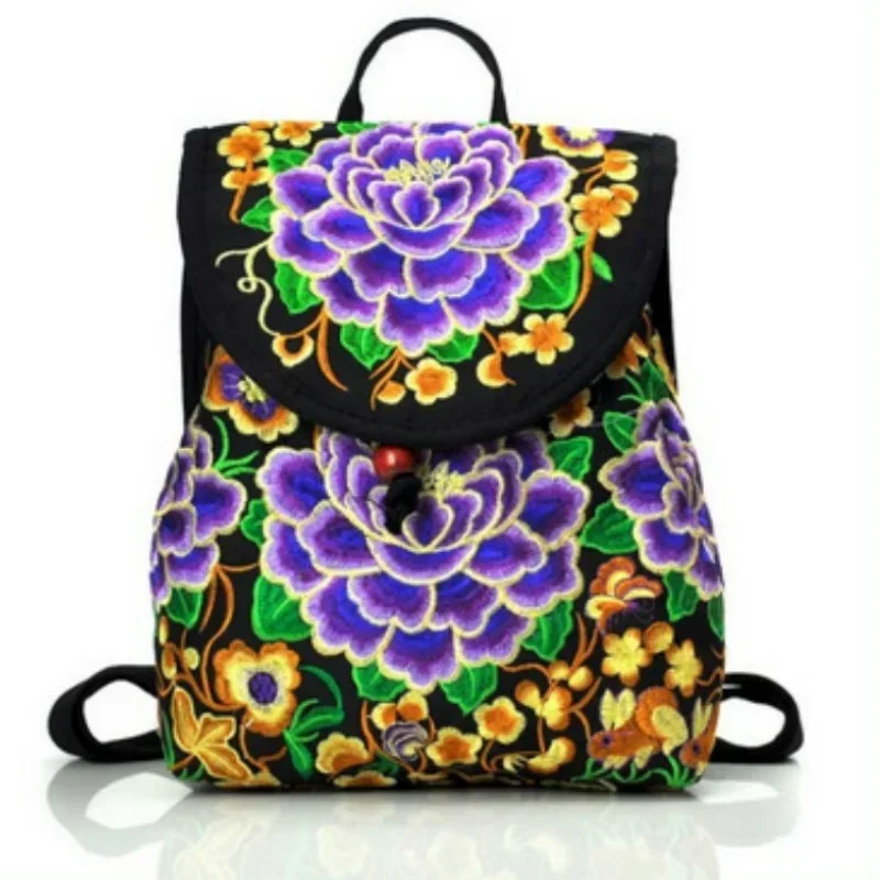 Embroidery Backpack Chinese Style Women display picture 1