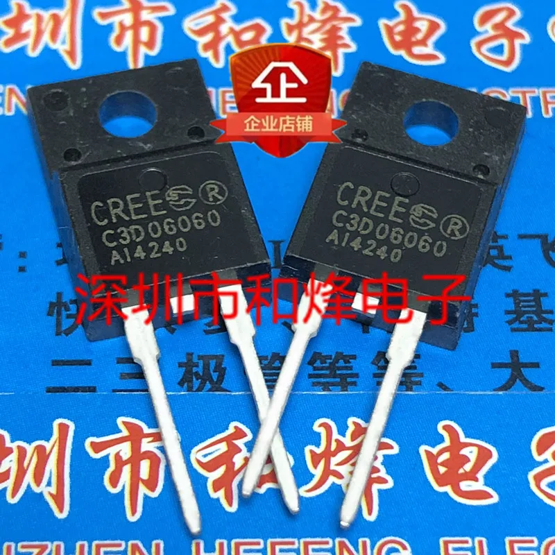 

5PCS-10PCS C3D06060 TO-220F-2 600V 6A ORIGINAL ON STOCK