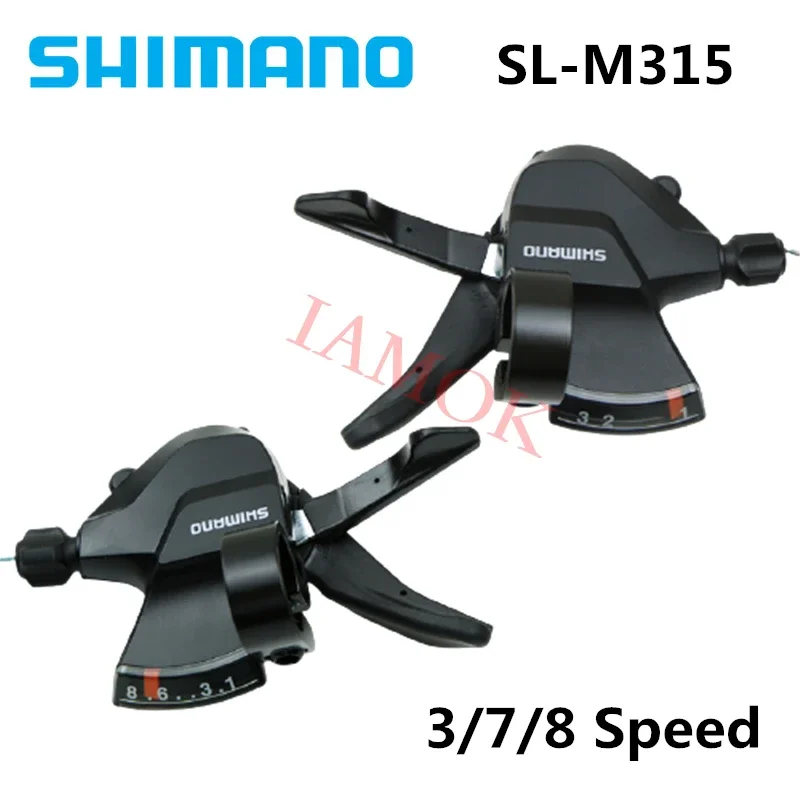 SHIMANO-SL-M315-Mountain-Bike-RAPIDFIRE-PLUS-Shift-Lever-Iamok-Clamp ...