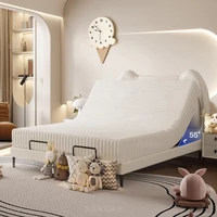 Lit esthétique électrique Double cadre chambre multifonctionnel lit Double salon rangement Muebles Para El Hogar accessoires de maison 4