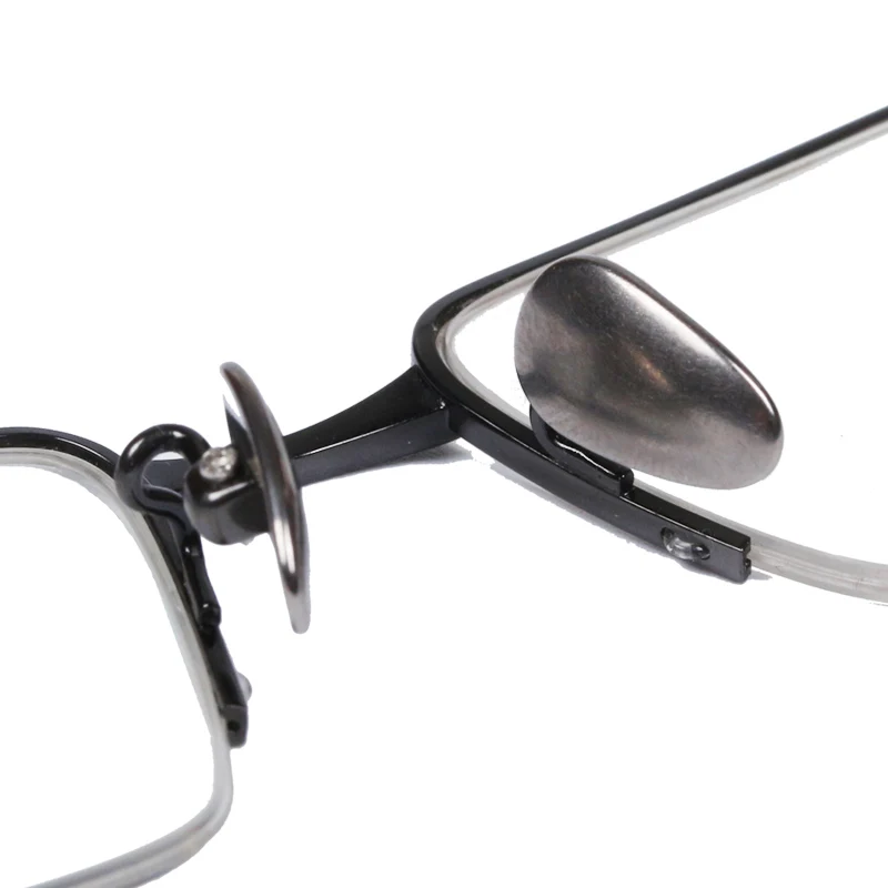 Titanium Nose Pads 12mm Waterdrop Screw-in for Eyeglass Nose Pads