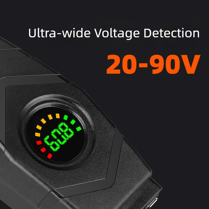20-90V 핸들바 USB 충전기 24V 36V 48V 60V 전기 스쿠터 오토바이 QC3.0 퀵 충전기 휴대폰용 자동차 액세서리